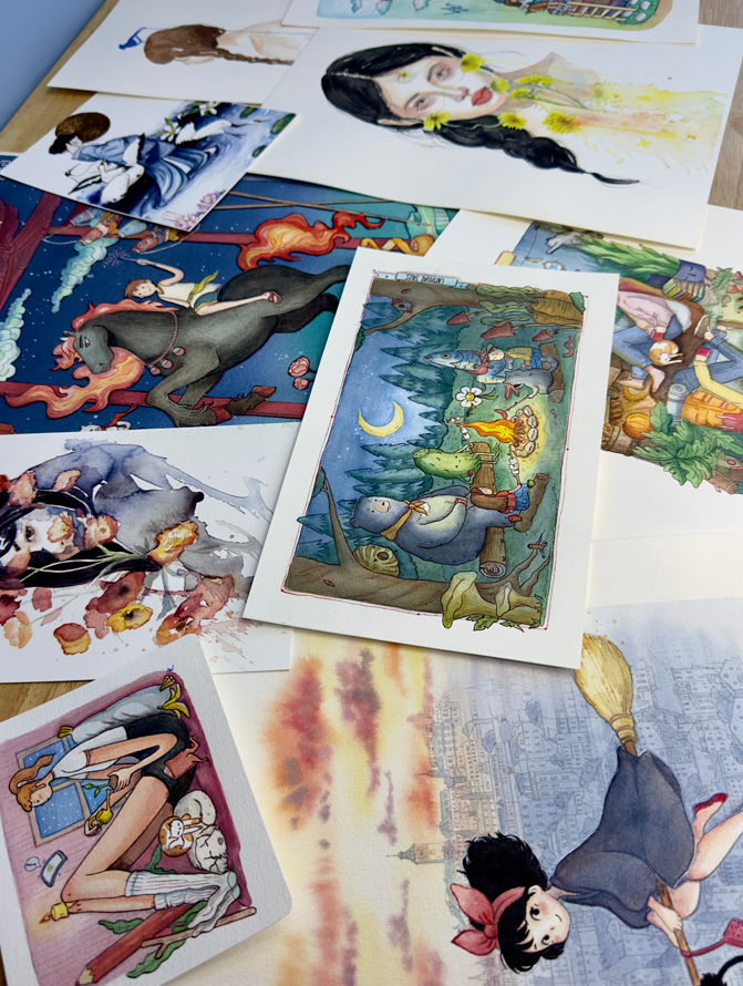 fine art prints shienakara by karen novoa