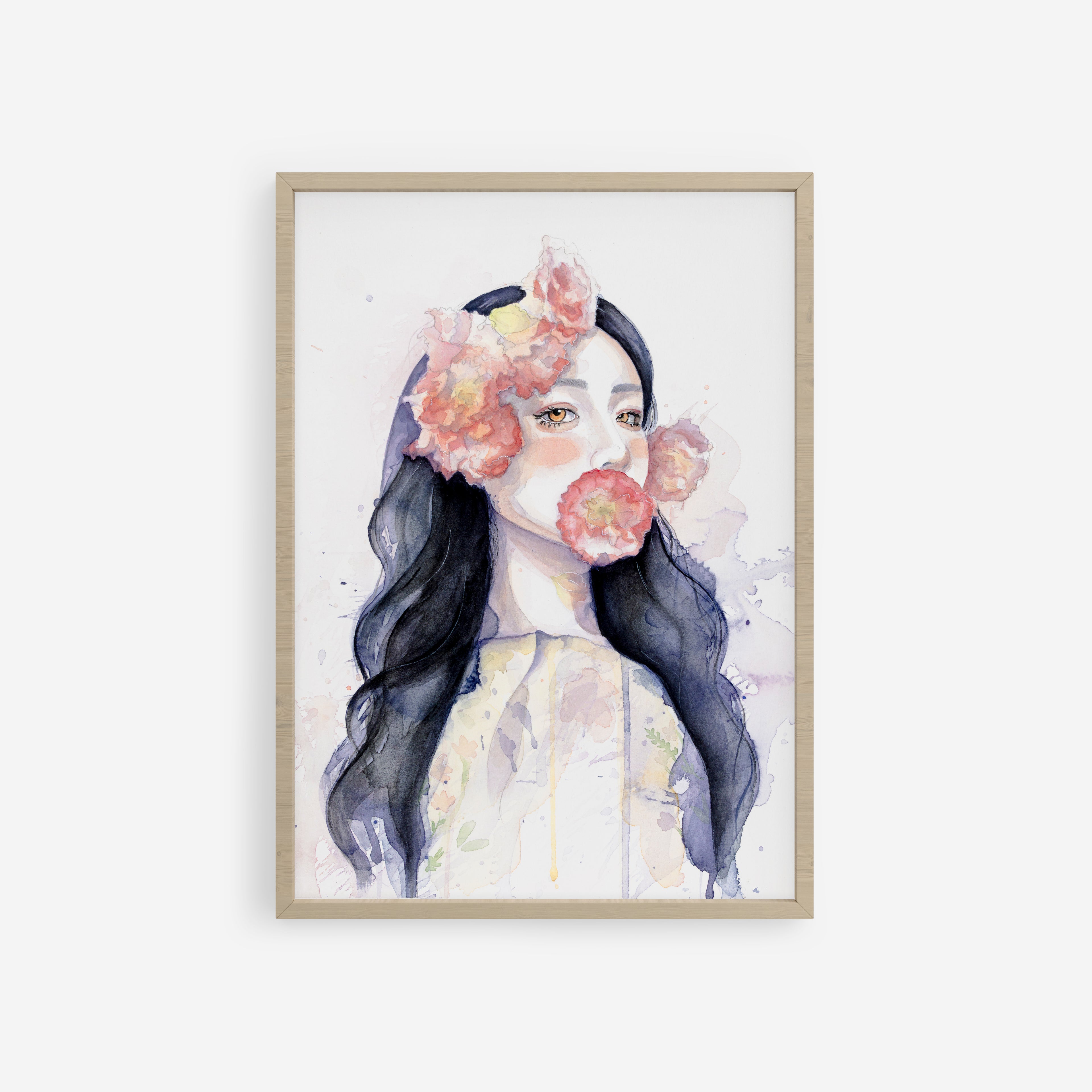 Print Soflty - Watercolor portrait